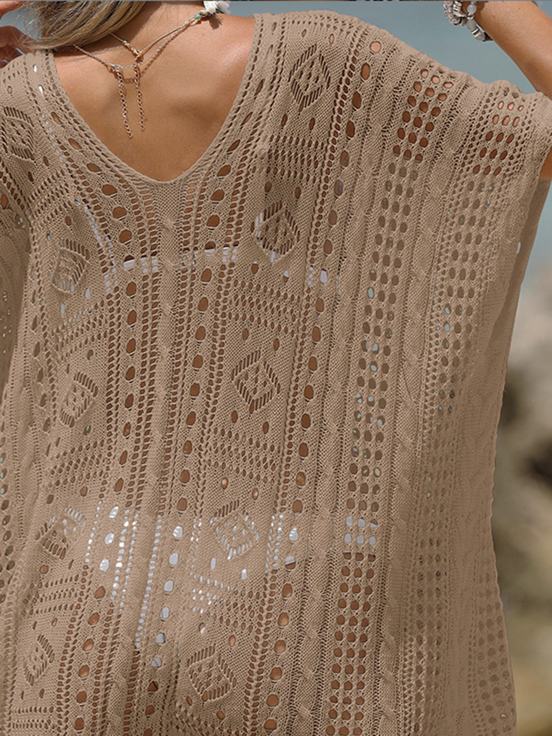 Openwork Cover-Up Dress