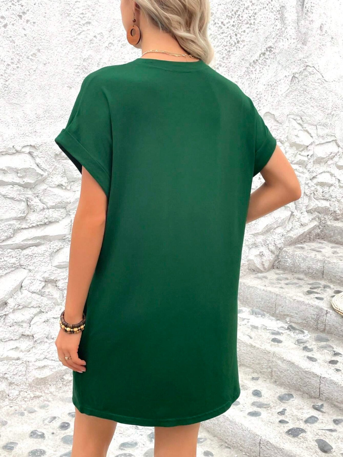 Short Sleeve Mini Dress