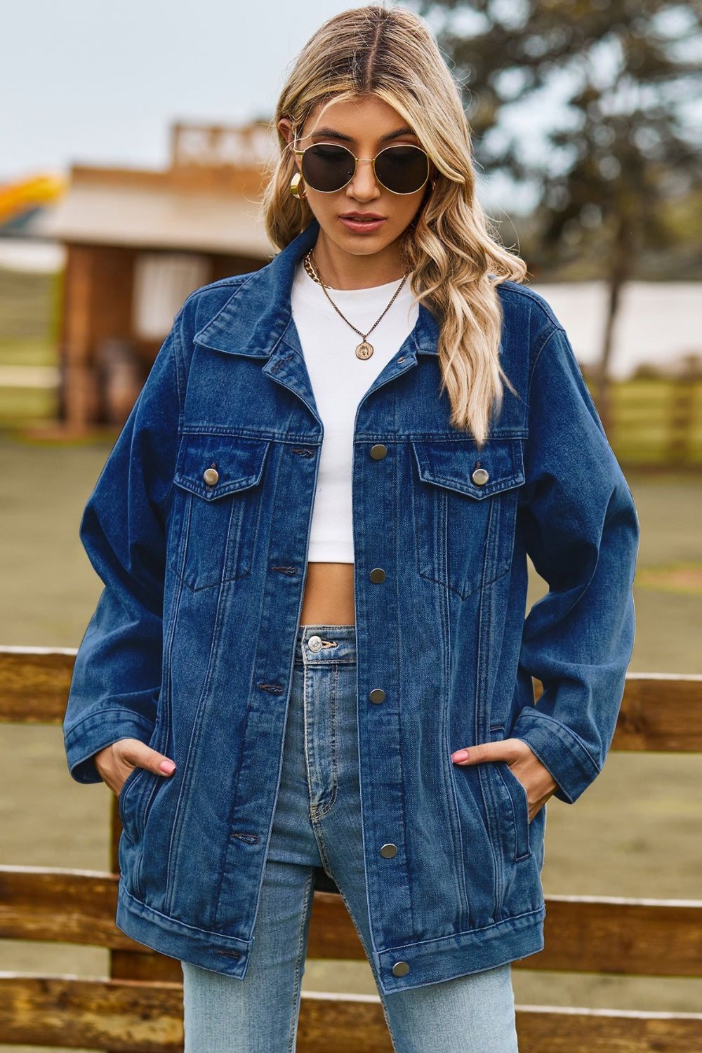 Long Denim Jacket