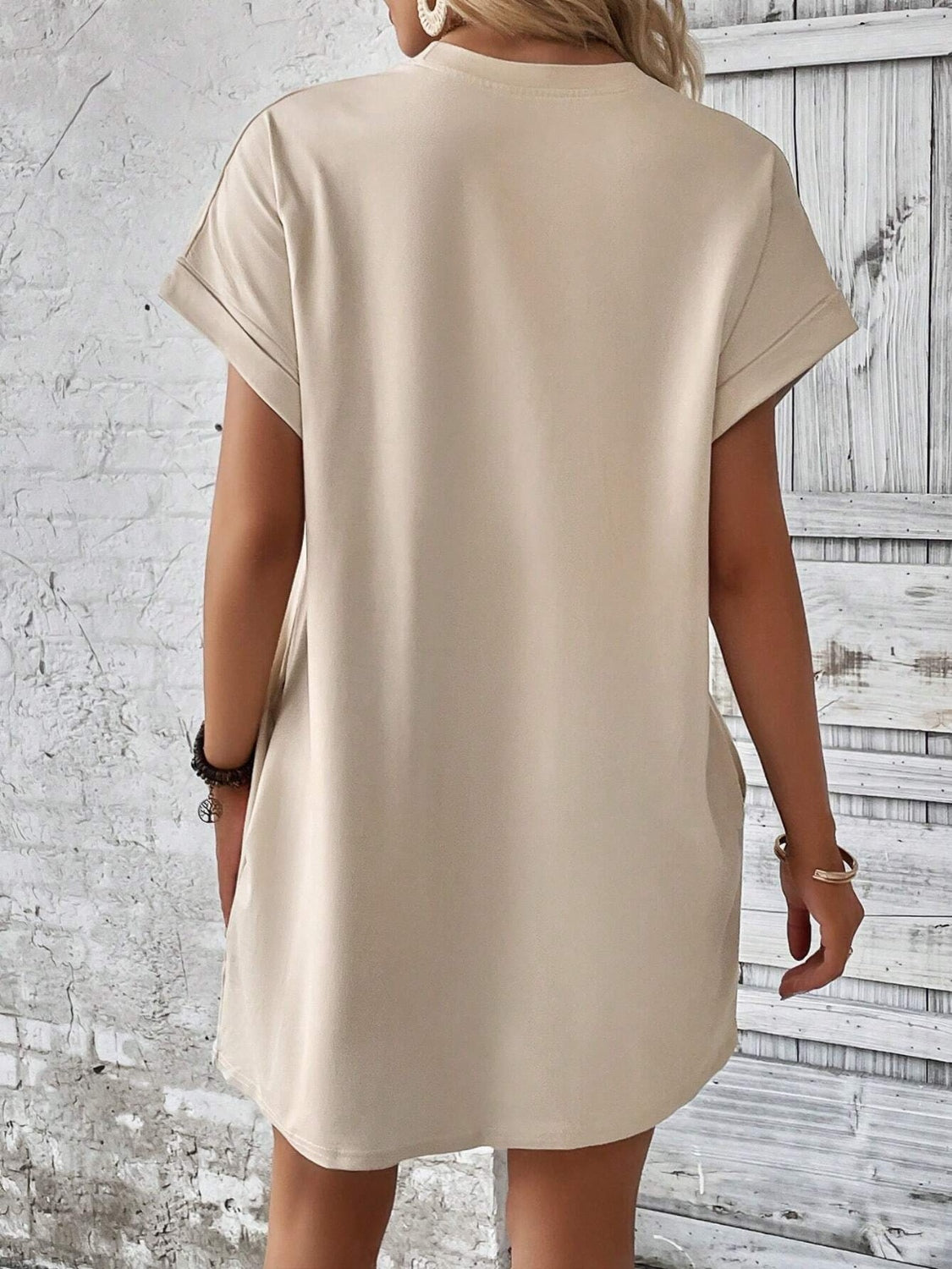Short Sleeve Mini Dress