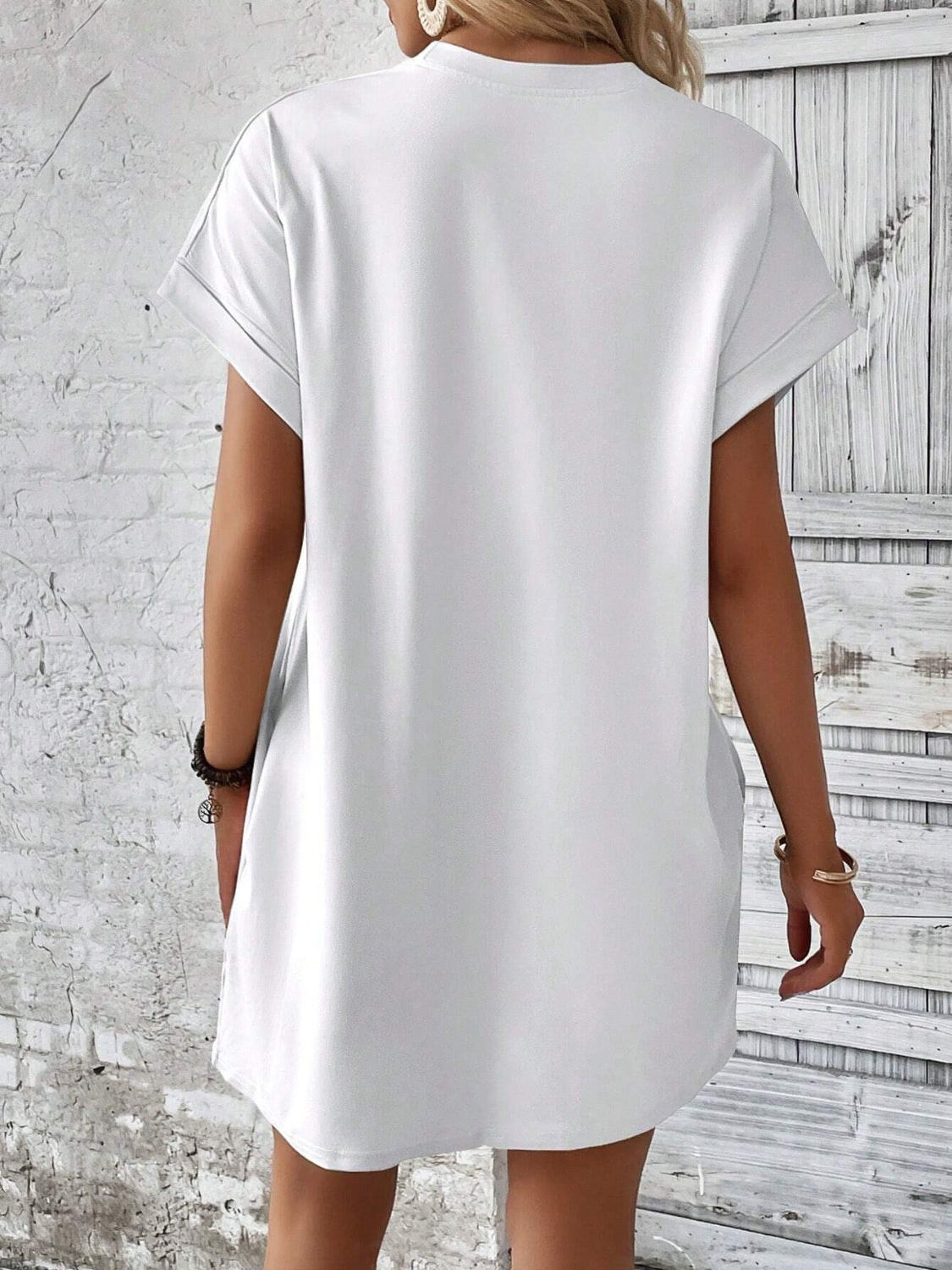 Short Sleeve Mini Dress