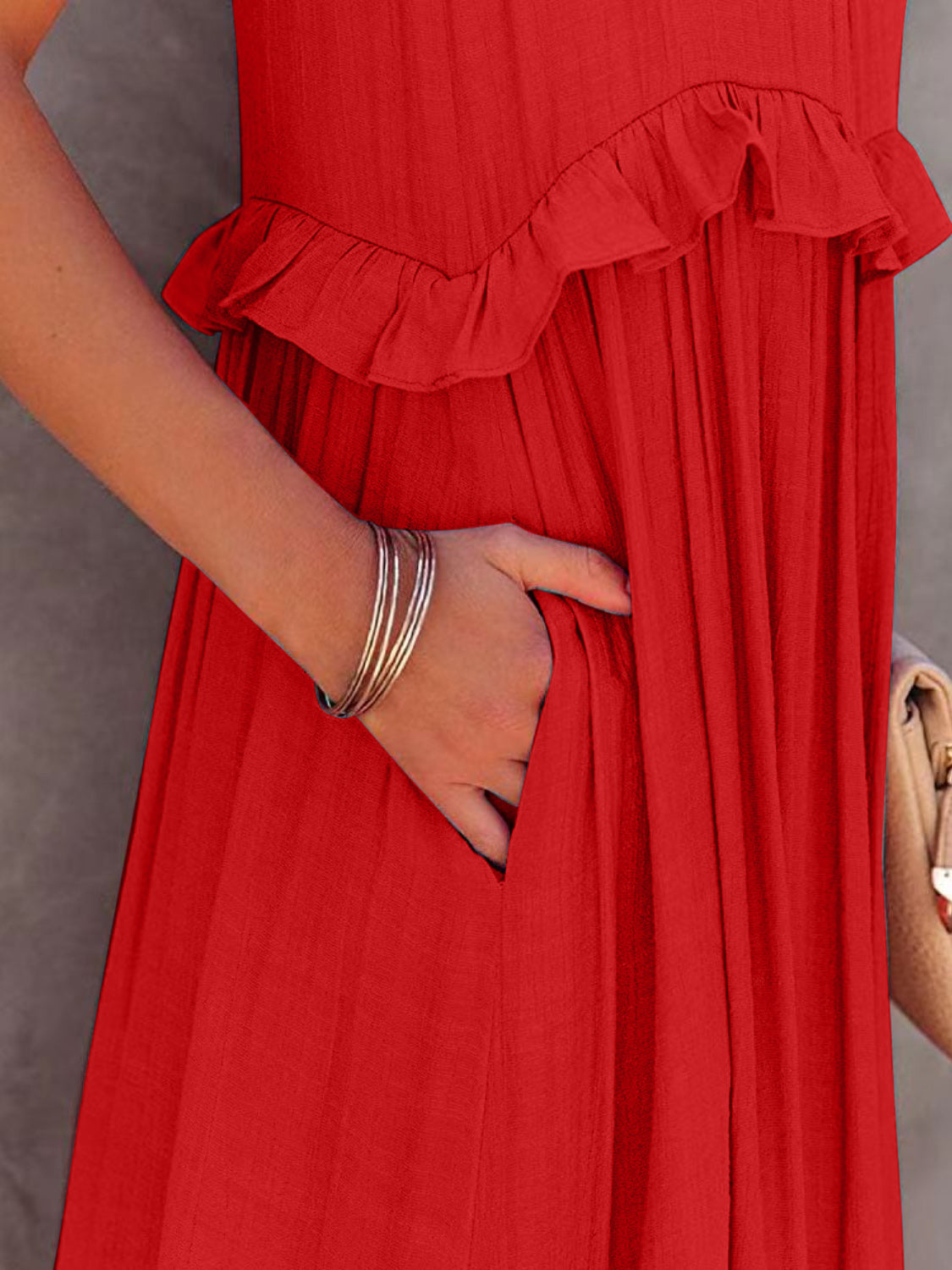 Ruffled Maxi Dress