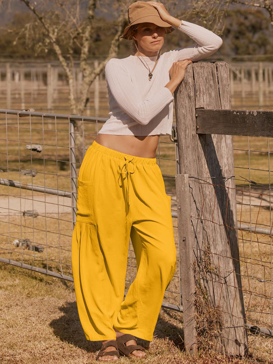 Wide Leg Pants
