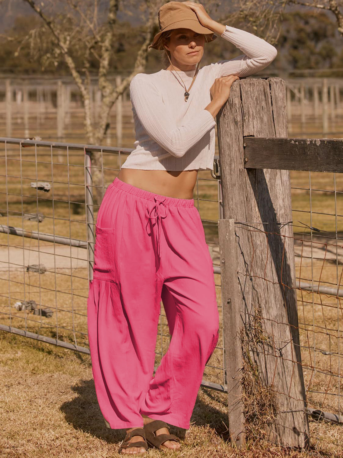 Wide Leg Pants