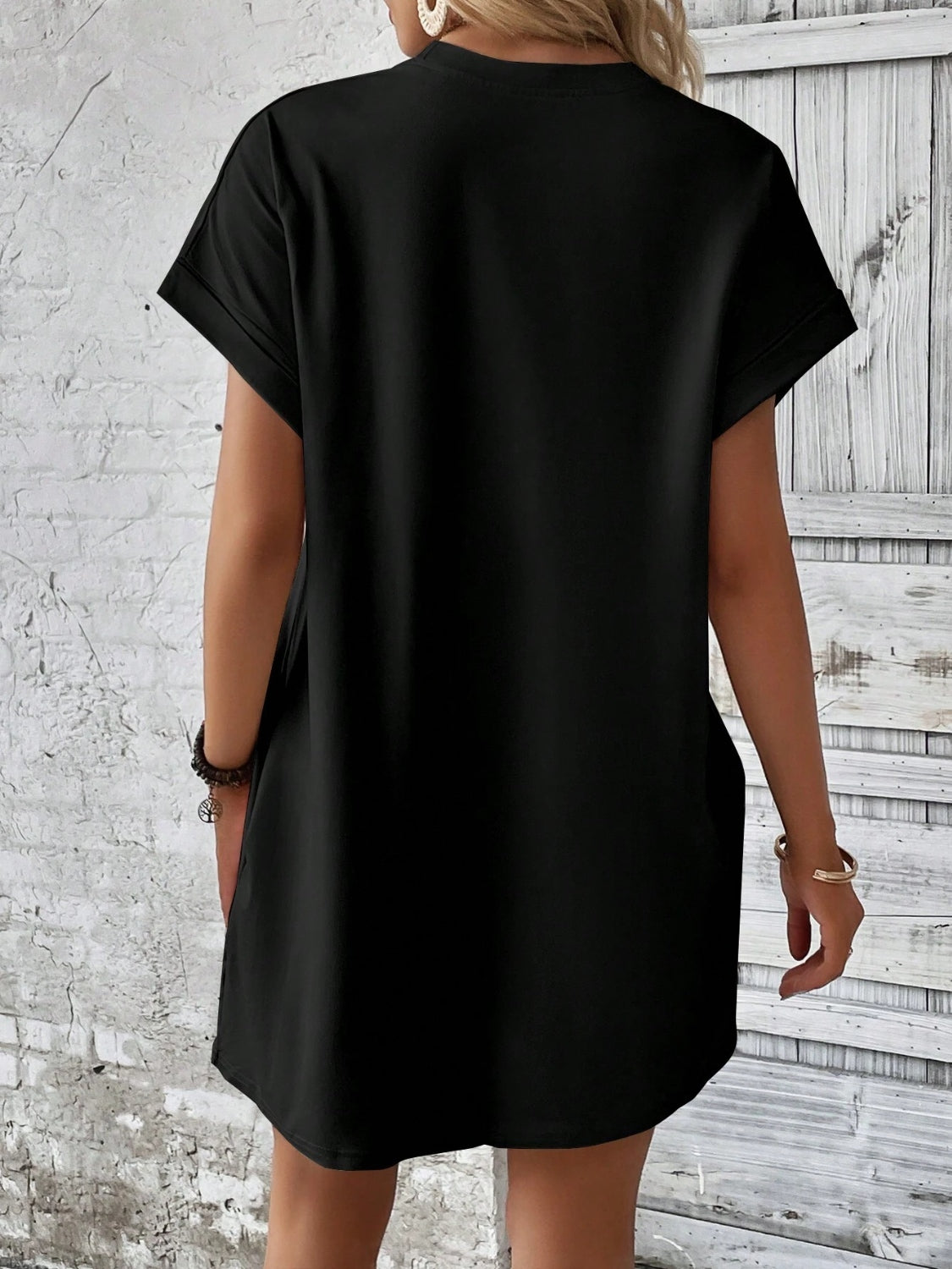 Short Sleeve Mini Dress