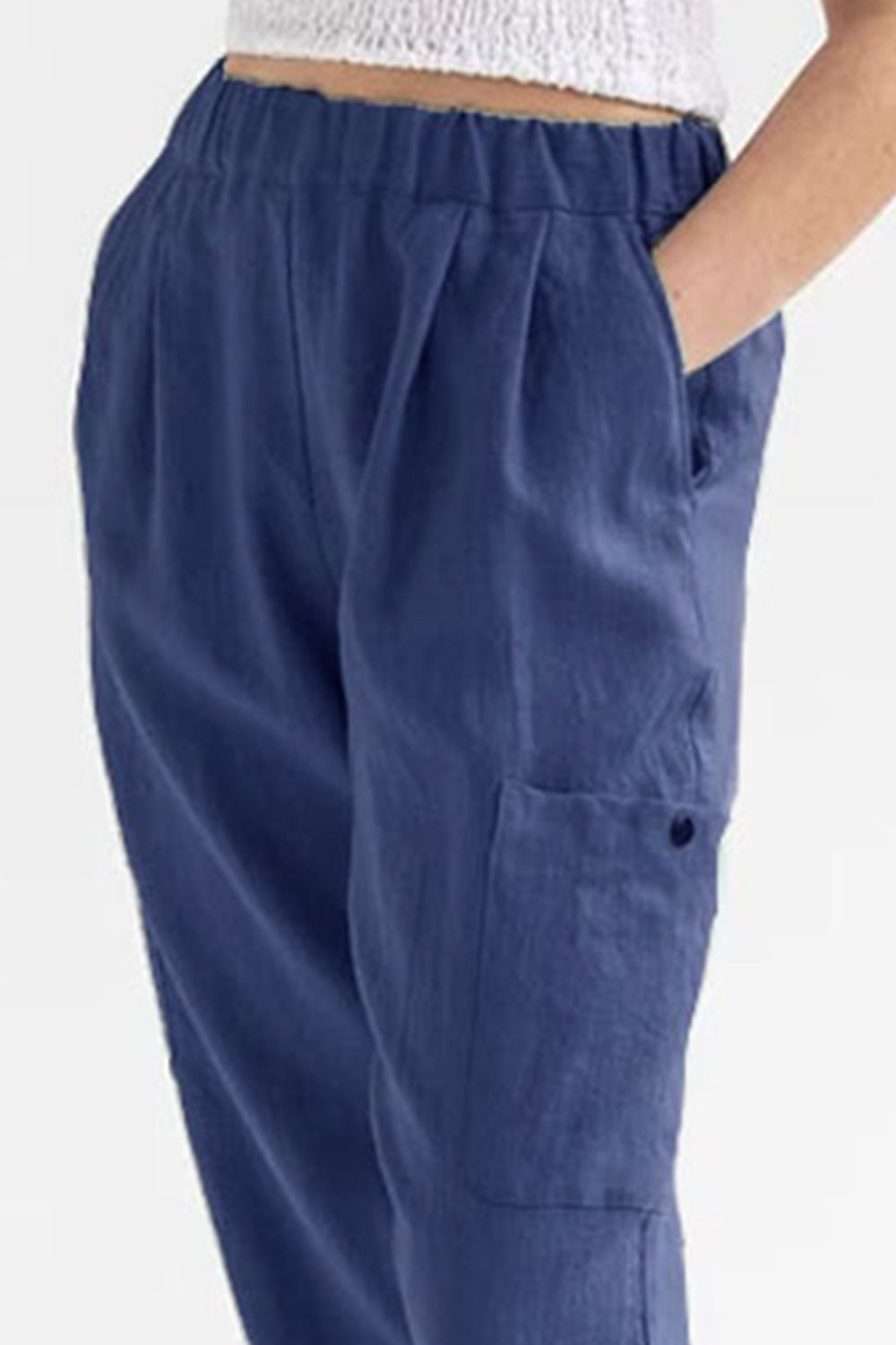 Elastic Waist Pants