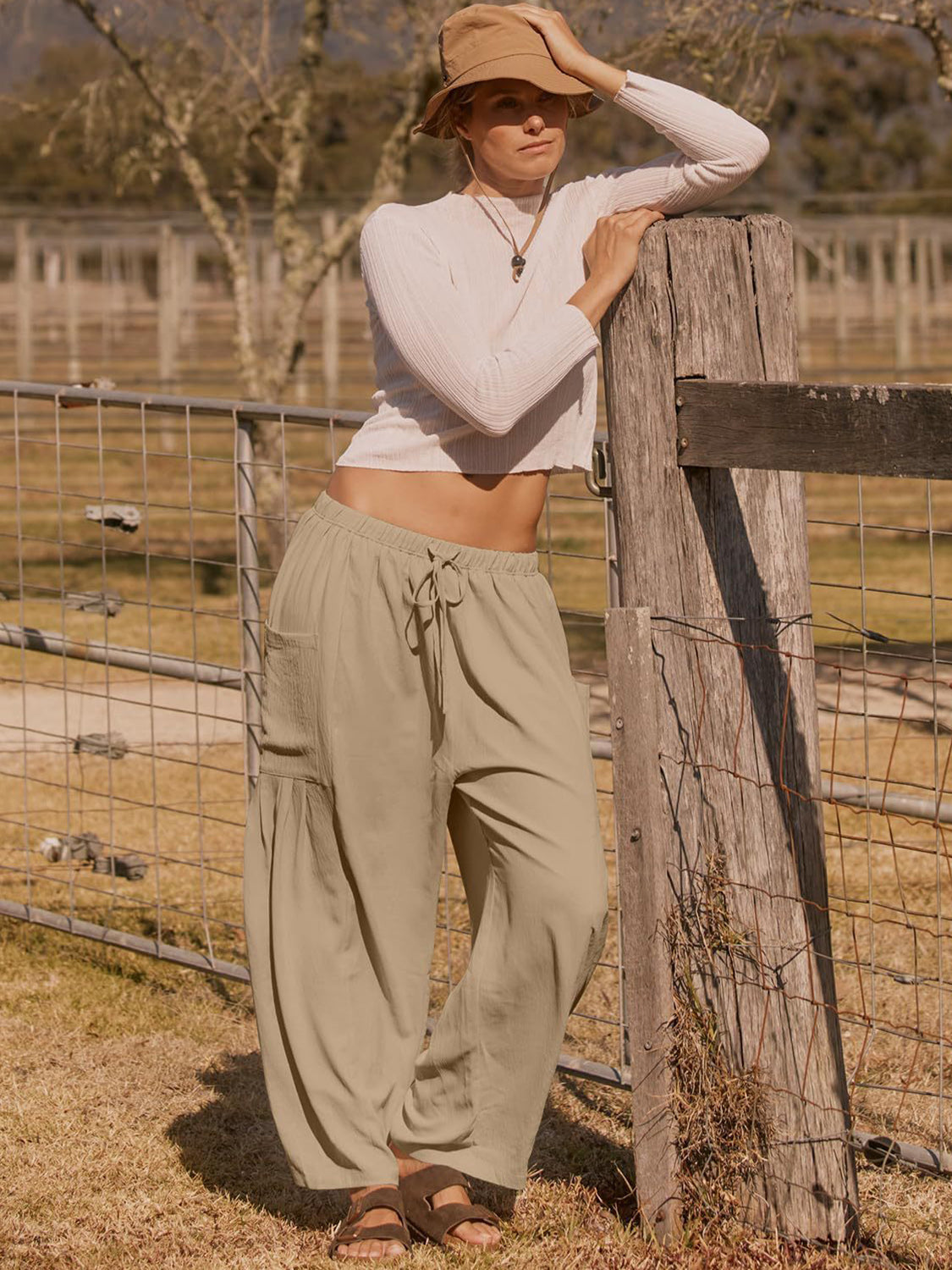 Wide Leg Pants