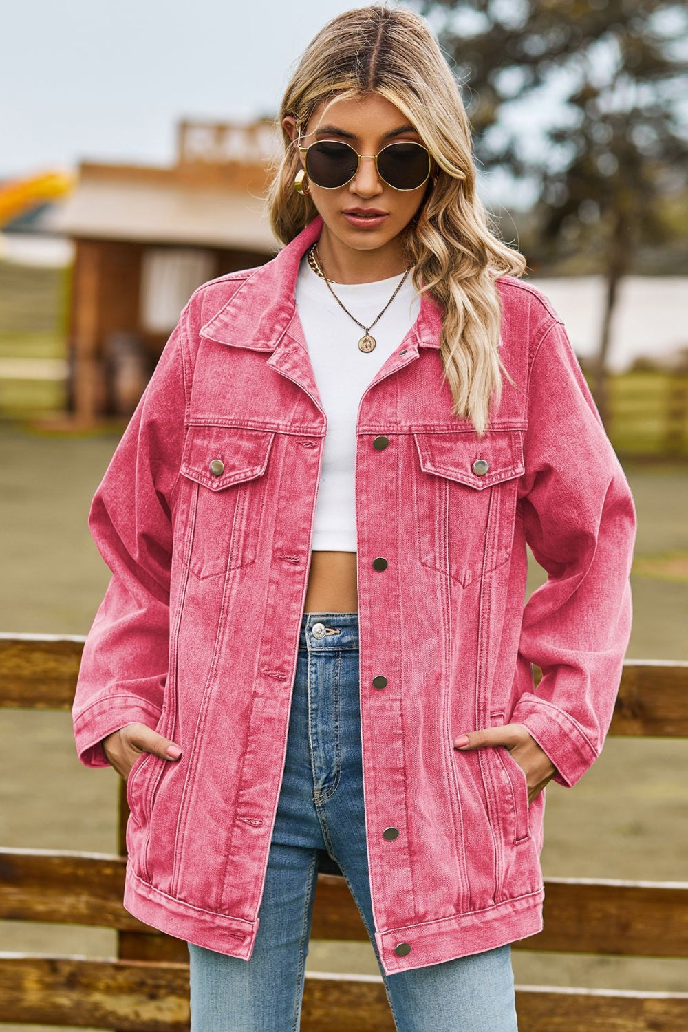 Long Denim Jacket