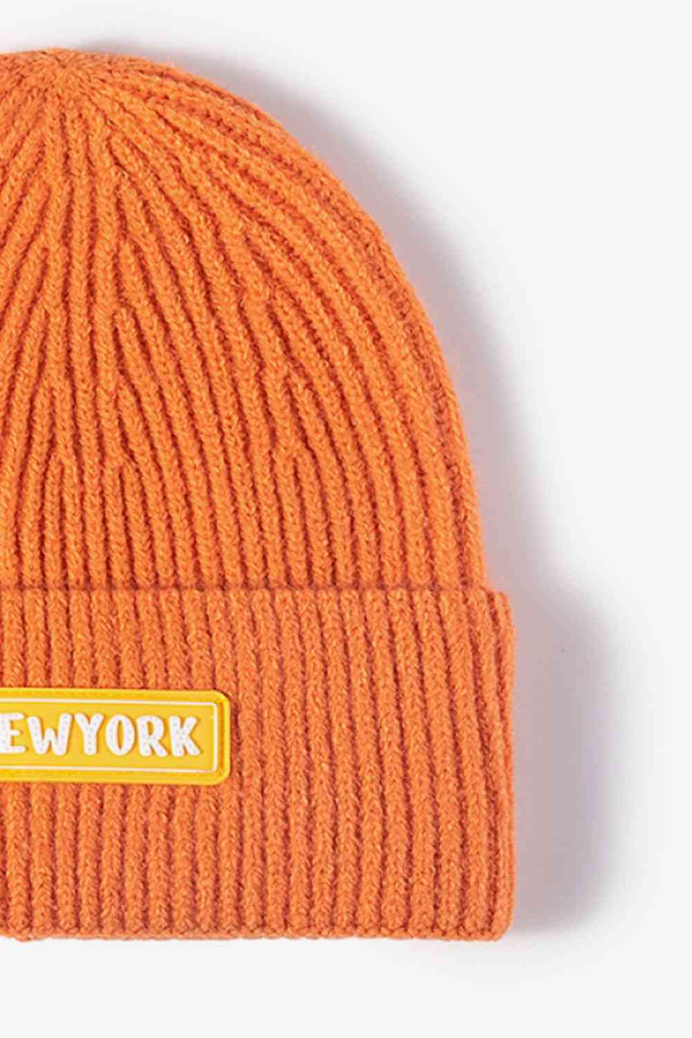 New York Rib-Knit Beanie