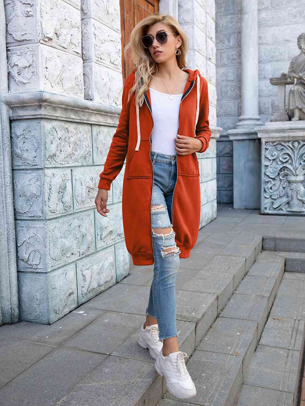 Manhattan Longline Hoodie