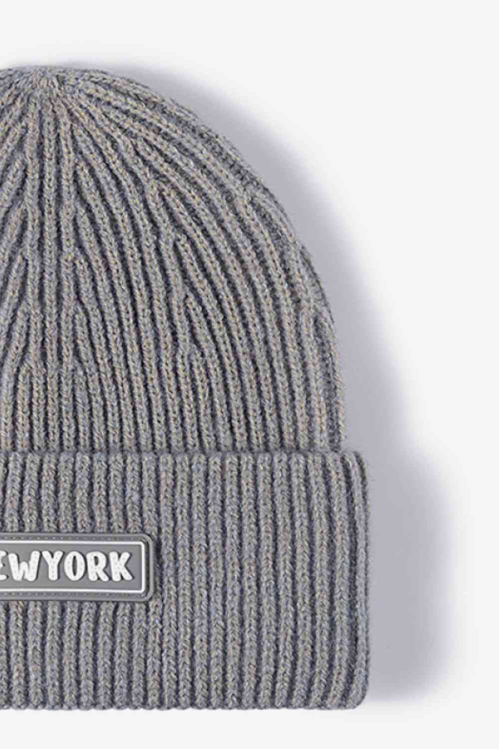 New York Rib-Knit Beanie