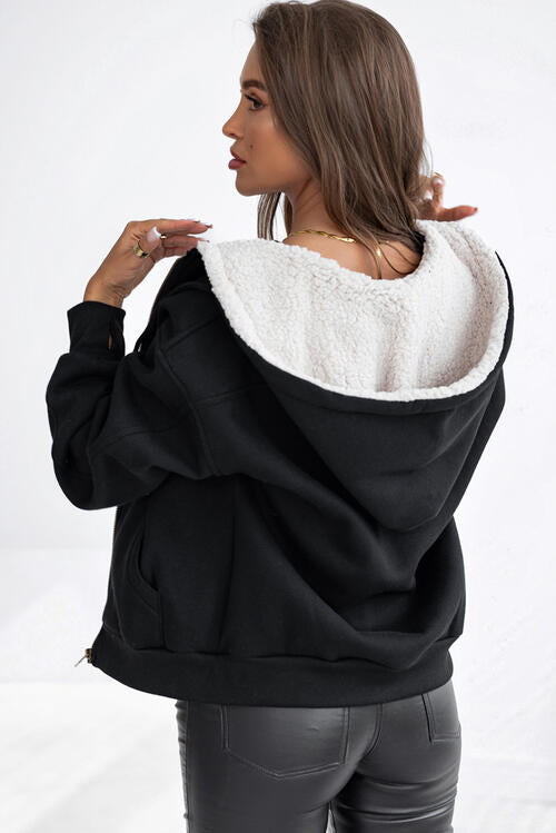 Puffy Hooded Jacket