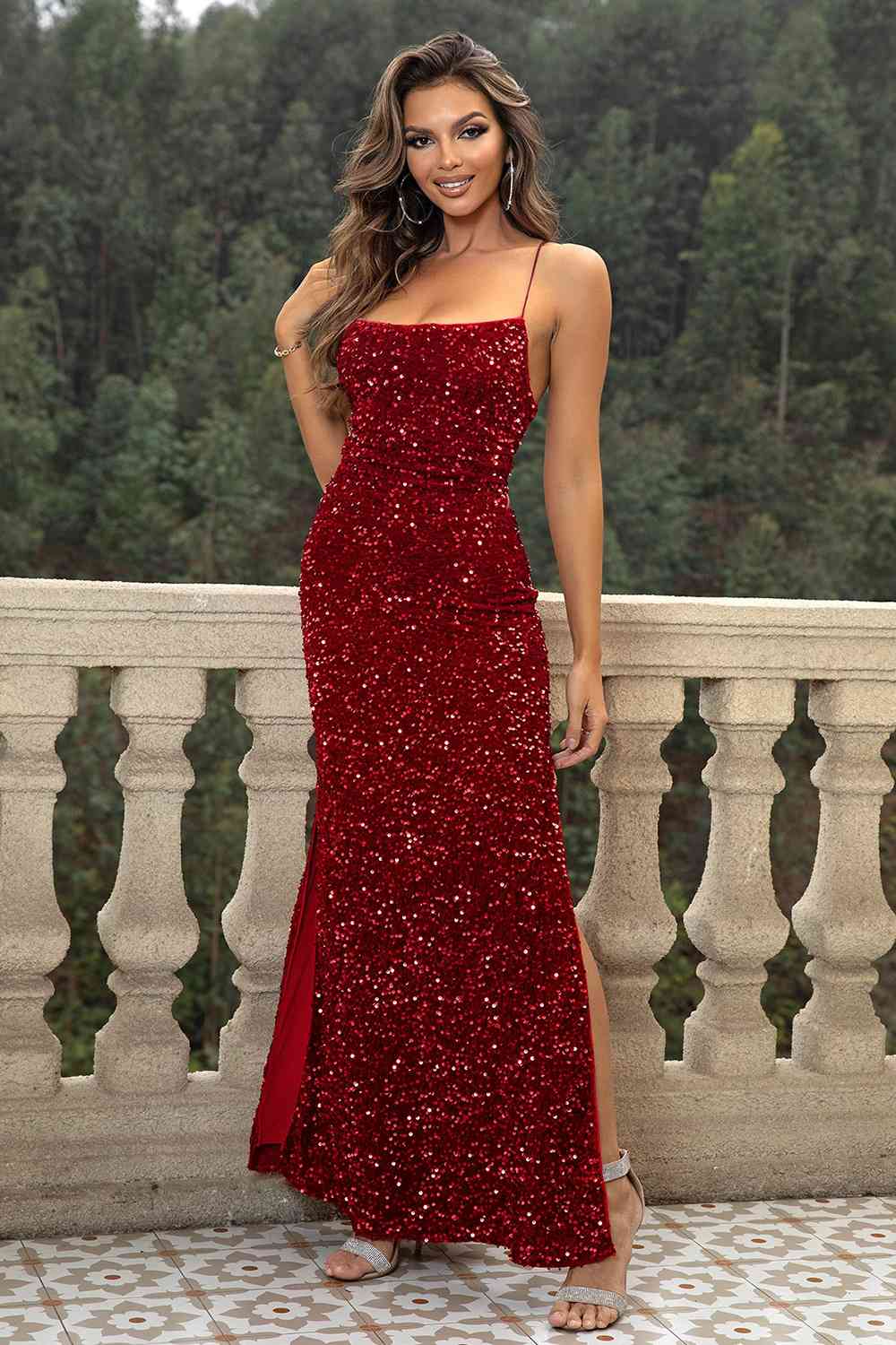 The Sequin Maxi Dress