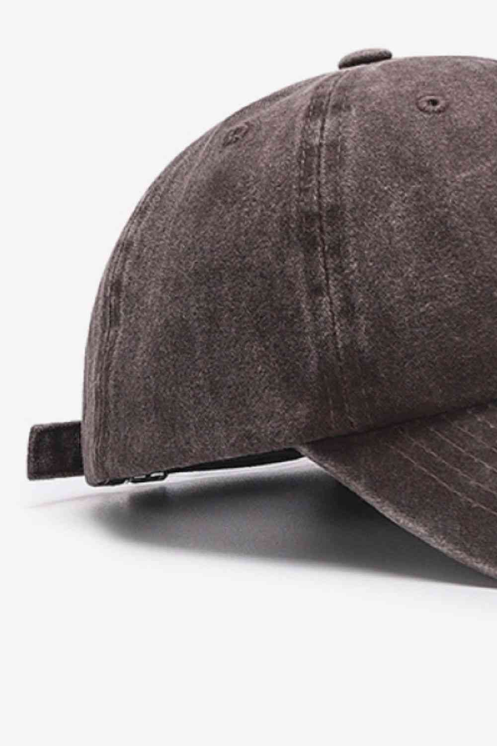 Washed Baseball Cap