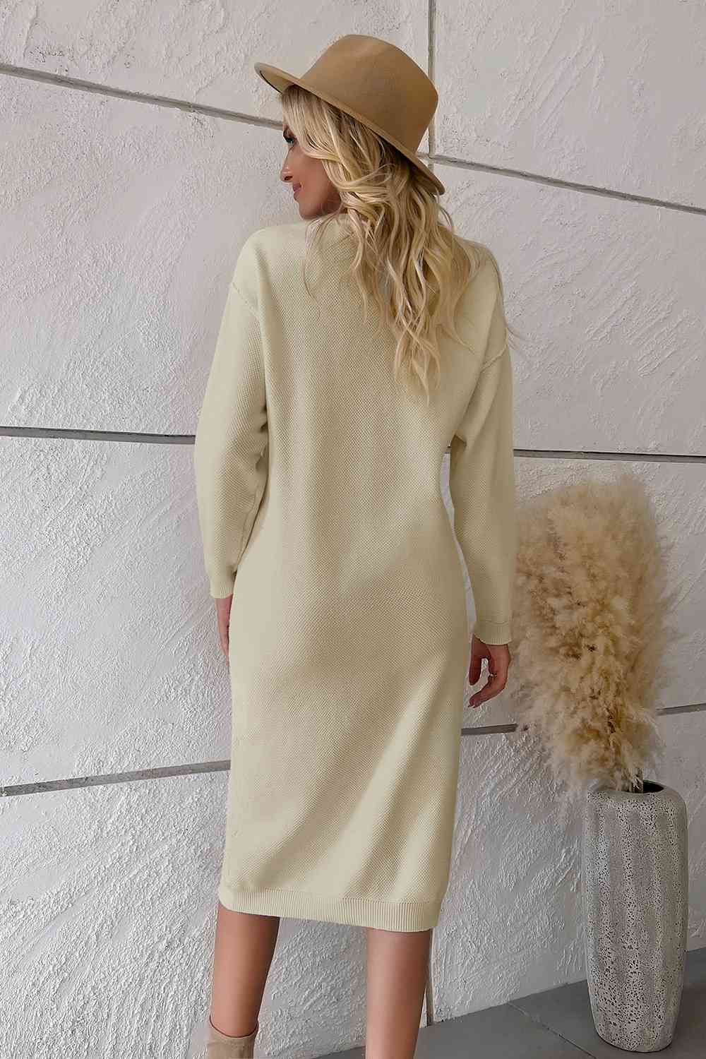 Buttoned Dress