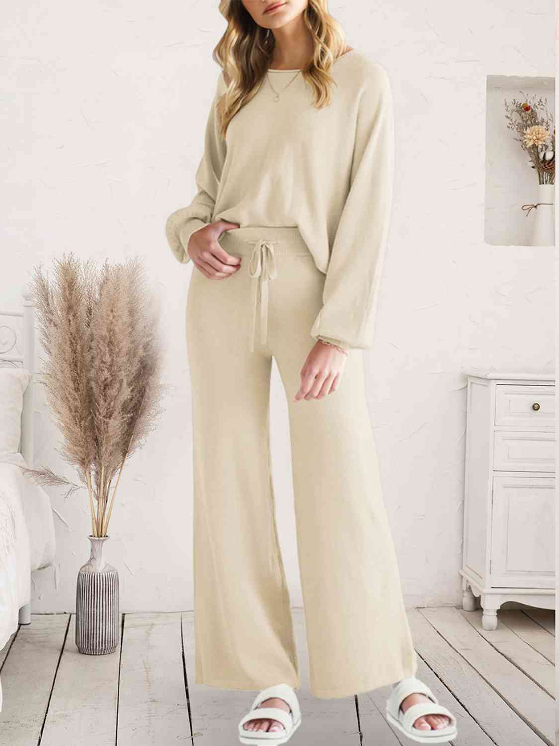 Lounge Top and Pants Set