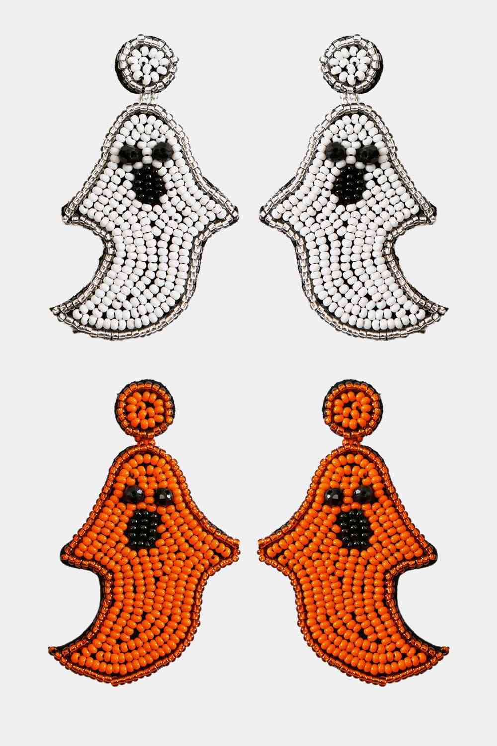 Ghost Beaded Earrings