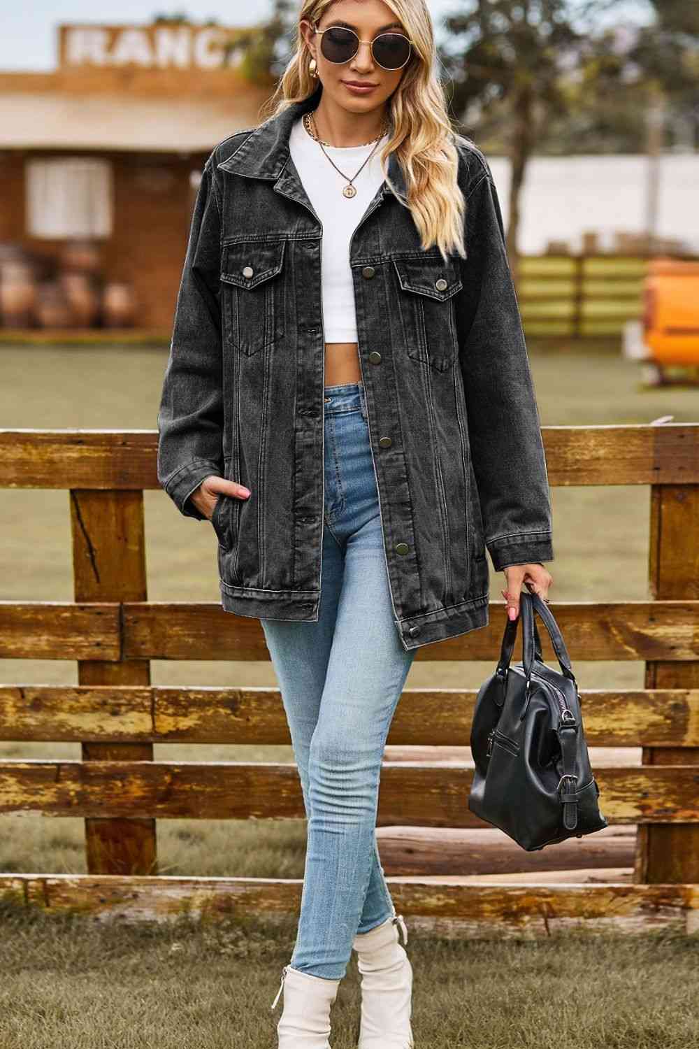 Long Denim Jacket