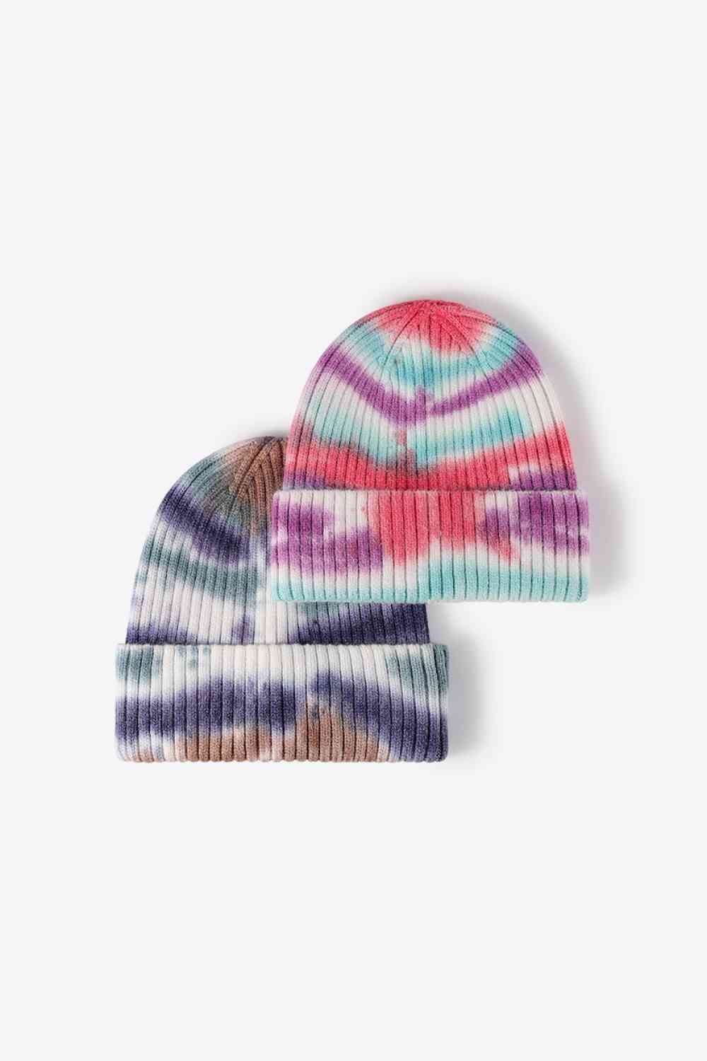 Woodstock Tie-Dye Knit Beanie