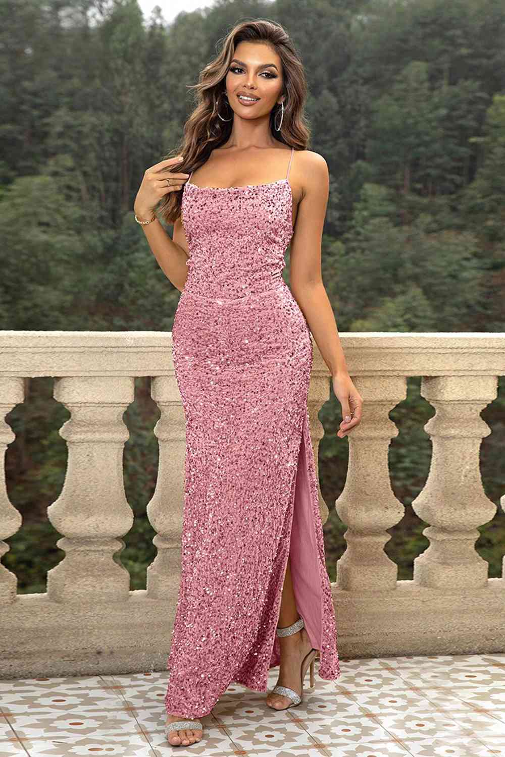 The Sequin Maxi Dress