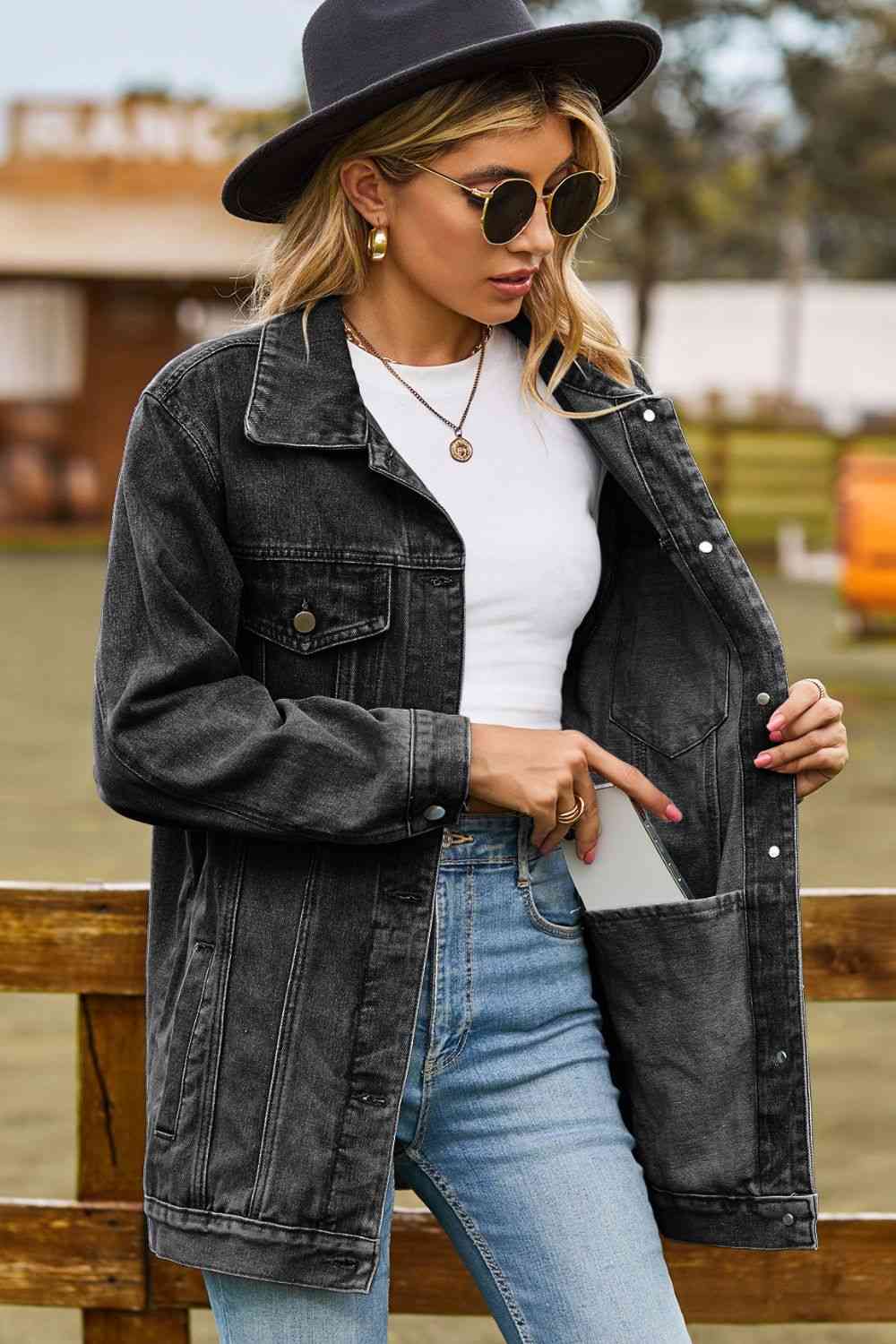 Long Denim Jacket