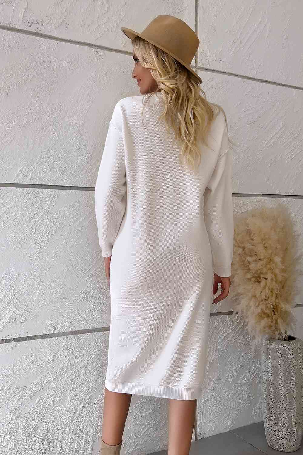 Buttoned Dress