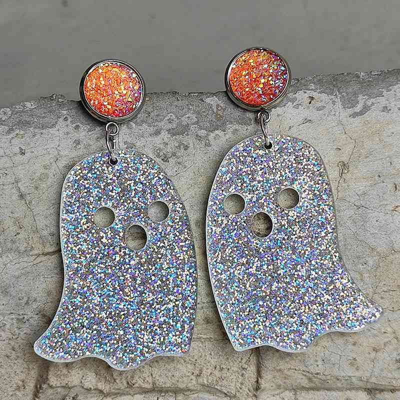 Ghost Acrylic Earrings