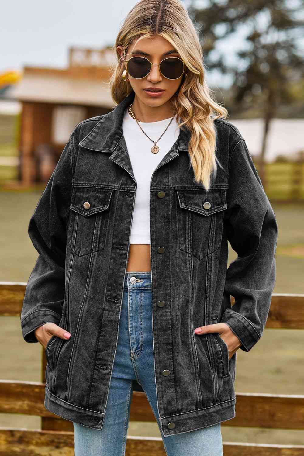 Long Denim Jacket