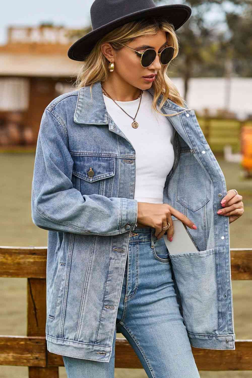 Long Denim Jacket