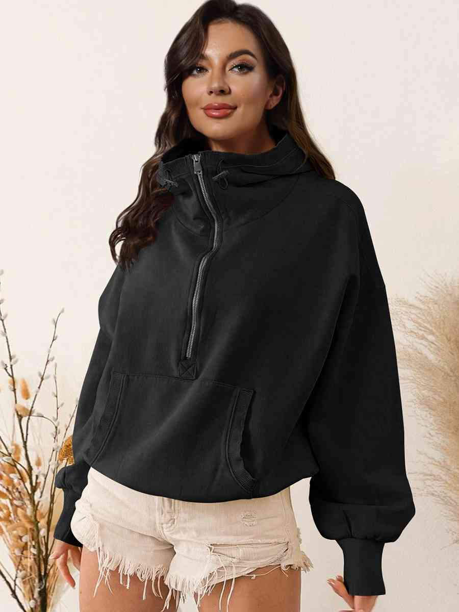 Dropped Shoulder Hoodie