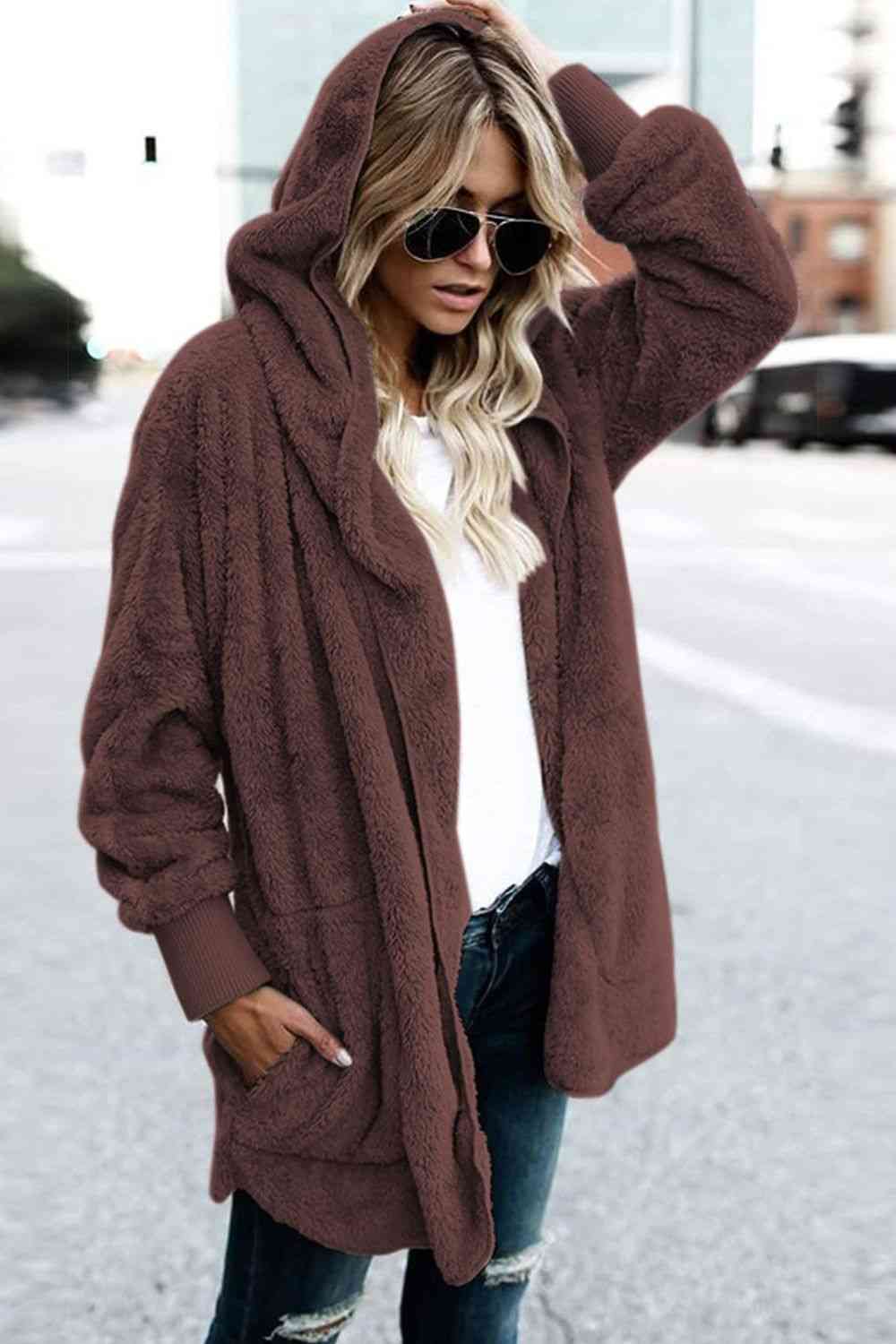 Teddy Hooded Jacket