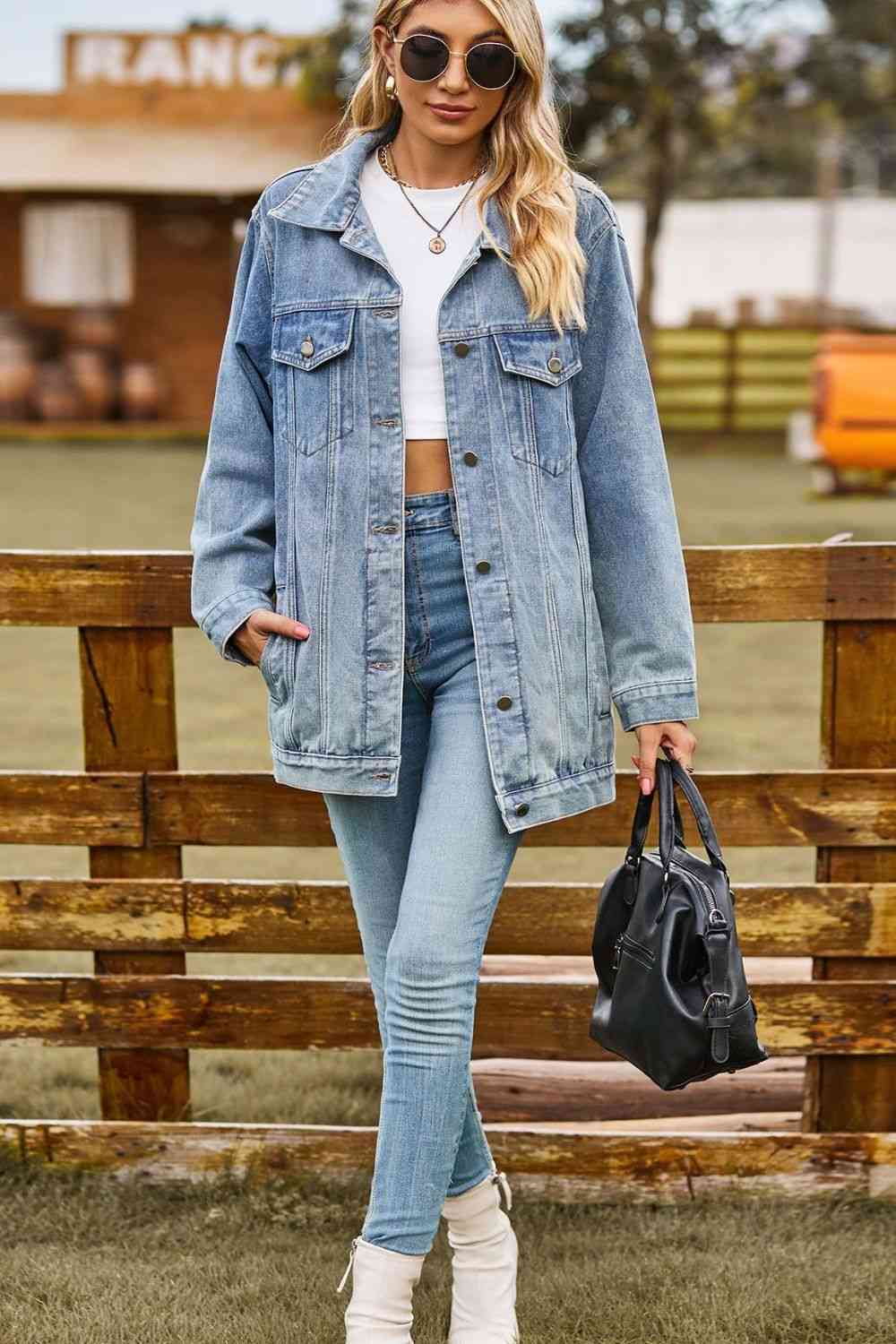 Long Denim Jacket