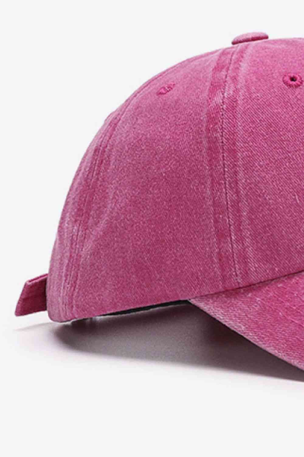 Washed Baseball Cap