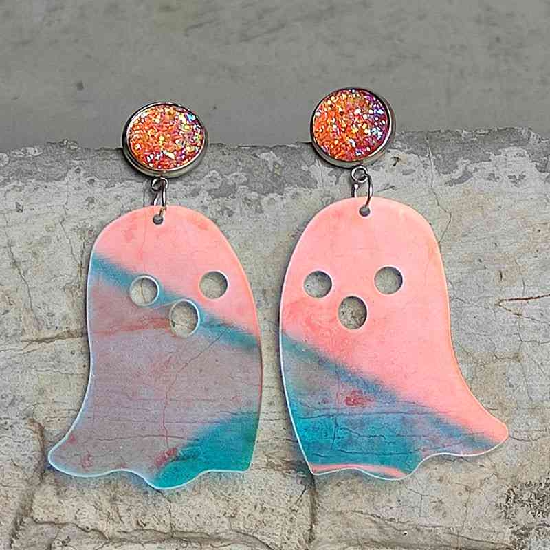 Ghost Acrylic Earrings