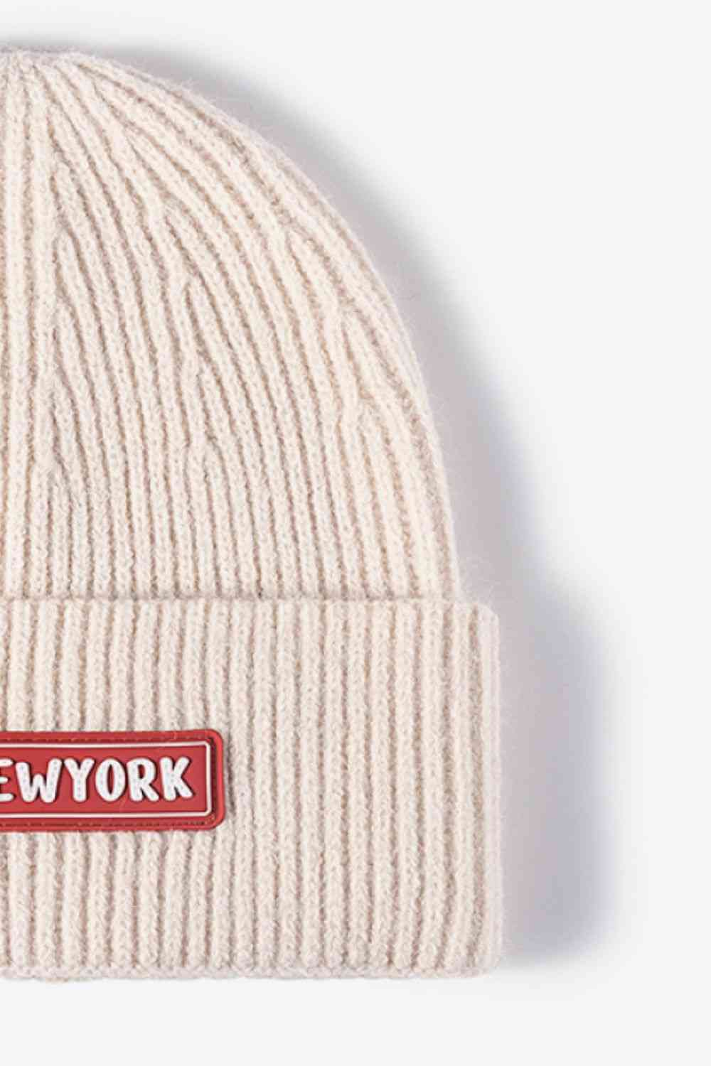 New York Rib-Knit Beanie