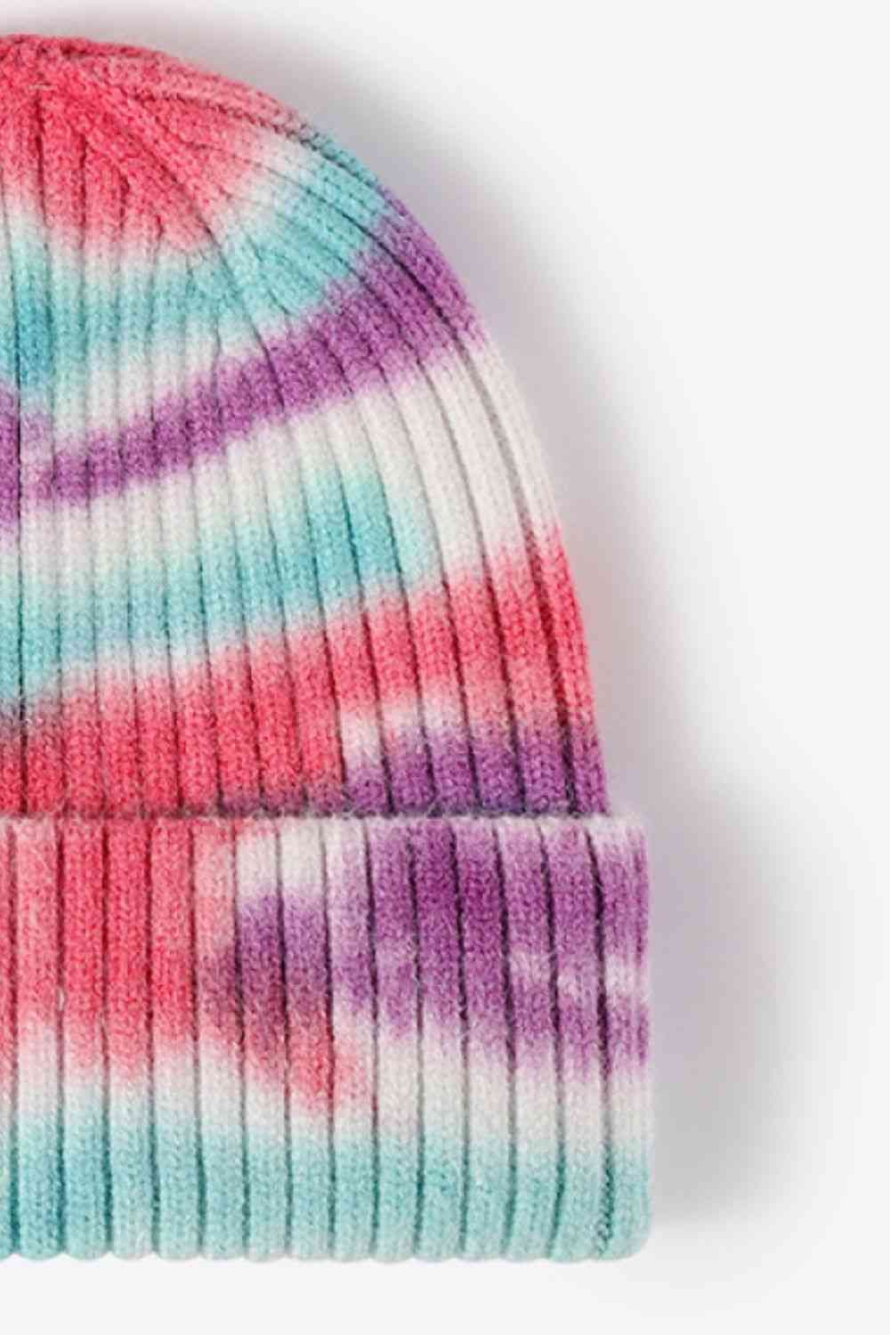 Woodstock Tie-Dye Knit Beanie