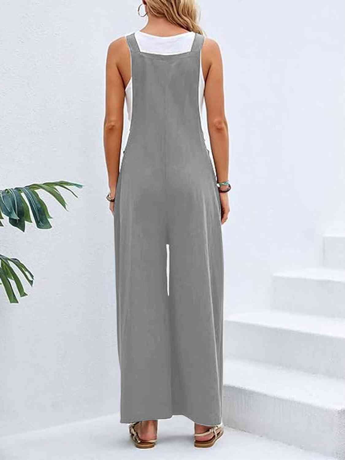 Wide Leg Overalls