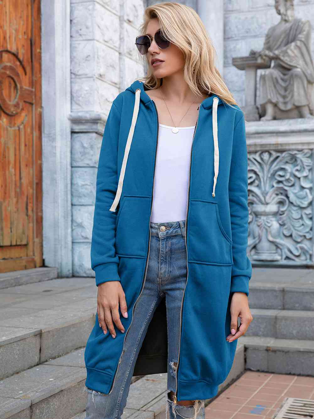 Manhattan Longline Hoodie