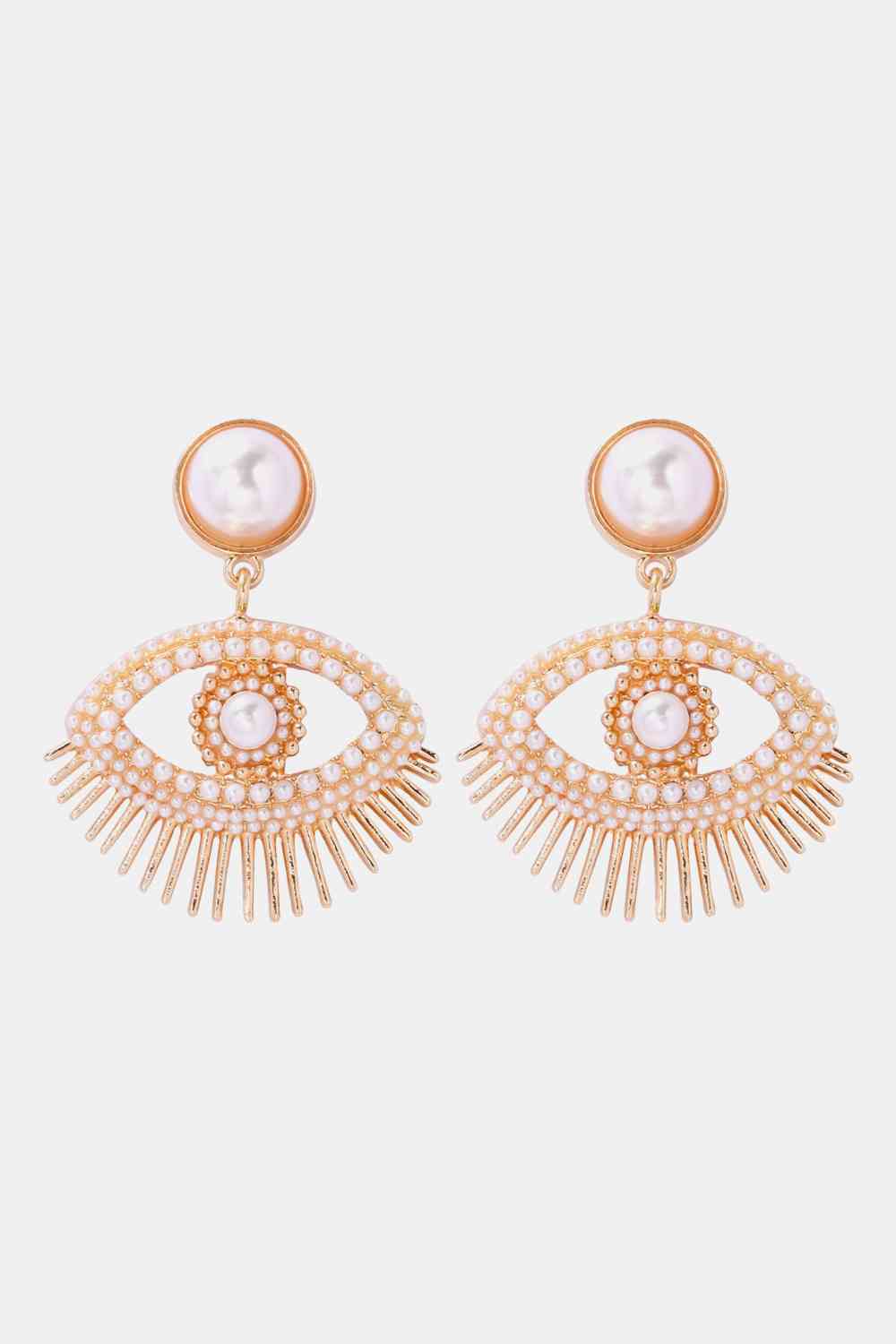 Evil Eye Rhinestone Earrings