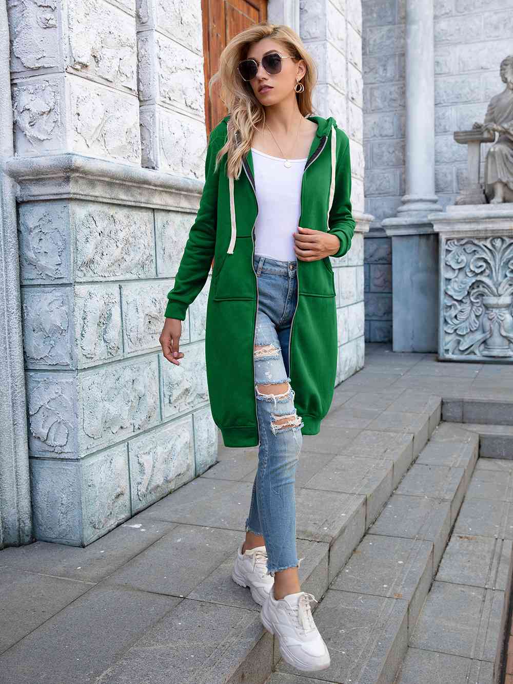 Manhattan Longline Hoodie