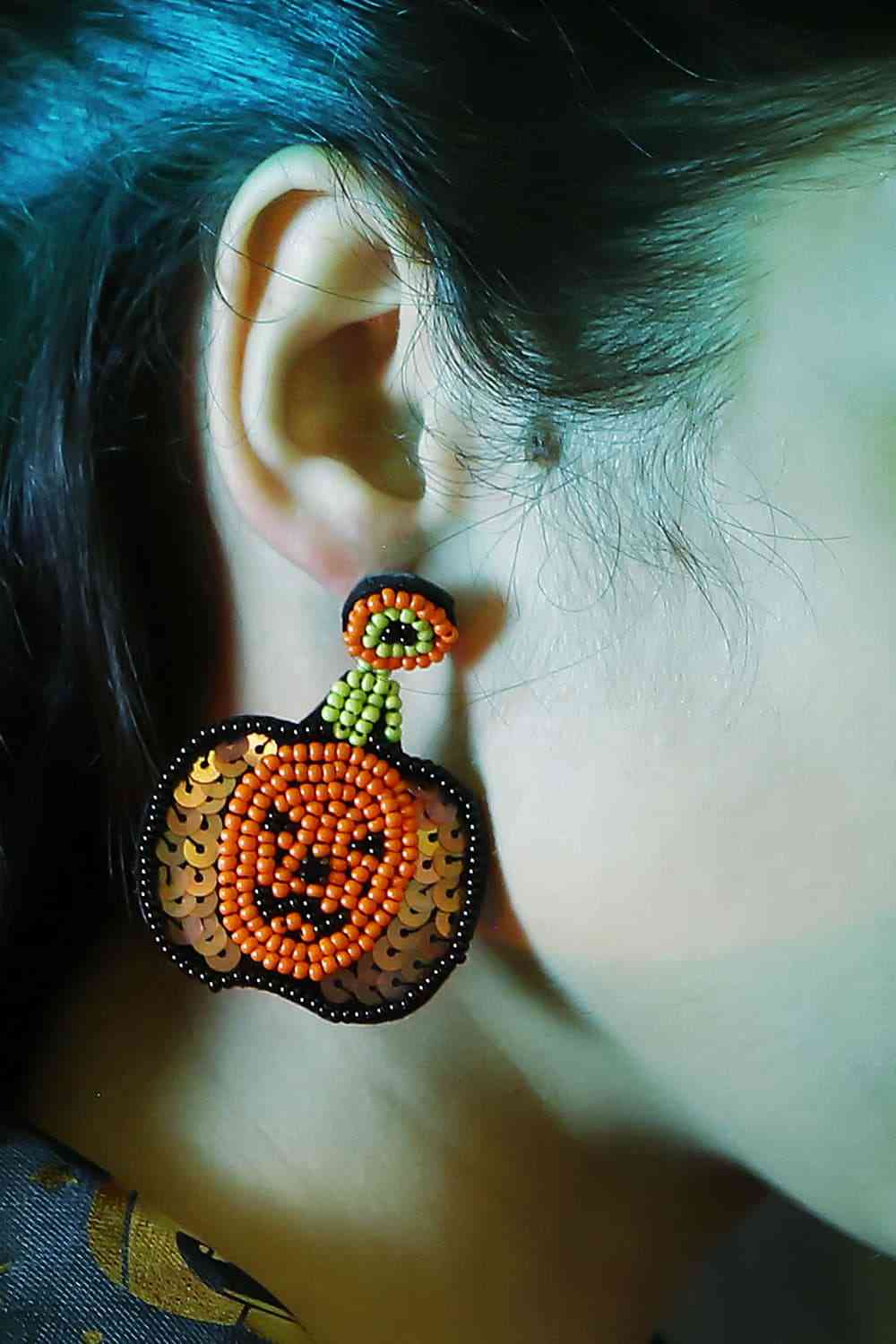 Pumpkin Earrings