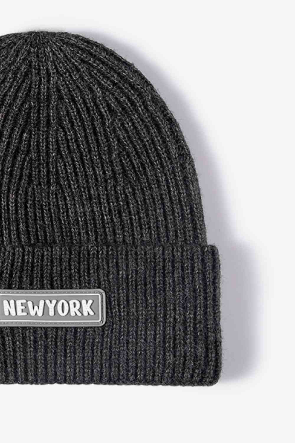 New York Rib-Knit Beanie