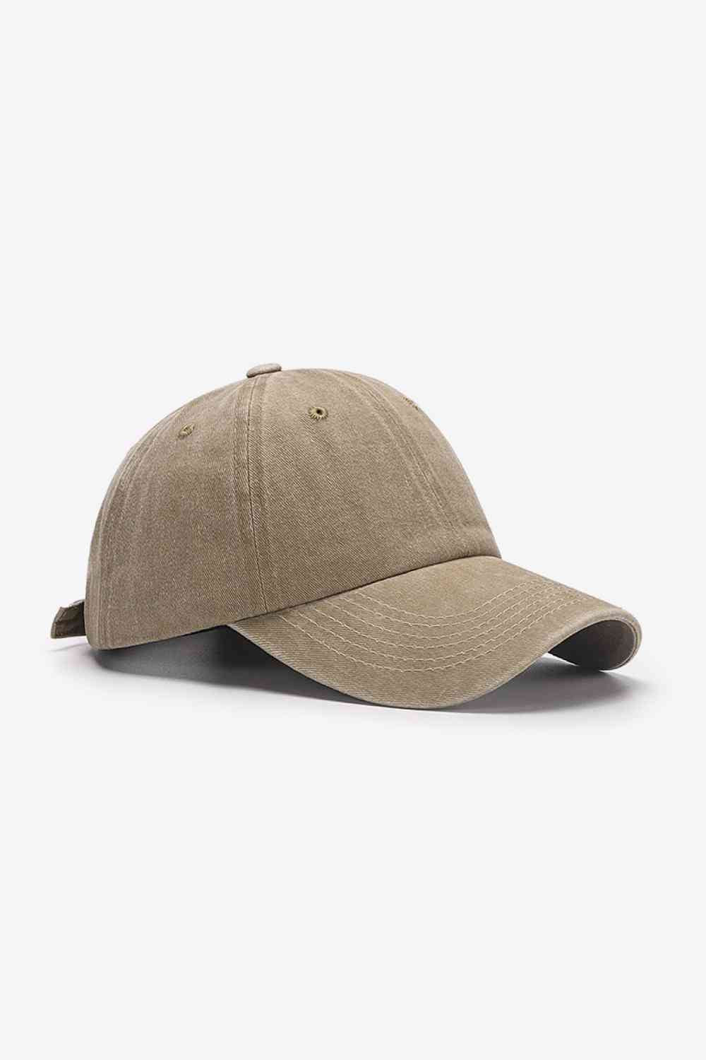Washed Baseball Cap