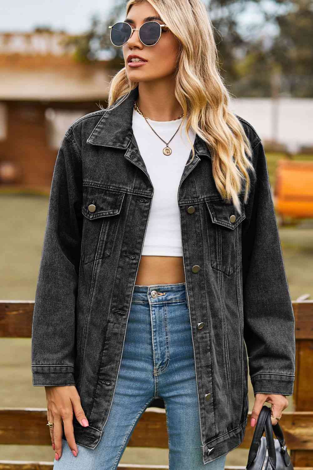 Long Denim Jacket