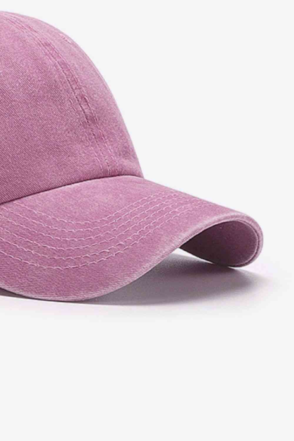 Washed Baseball Cap