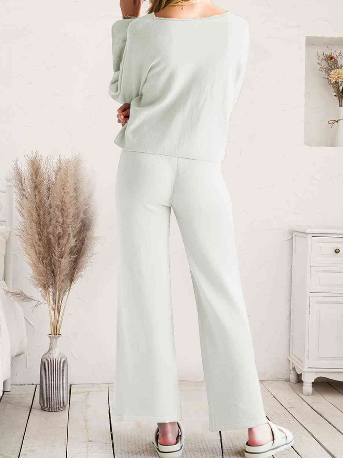 Lounge Top and Pants Set
