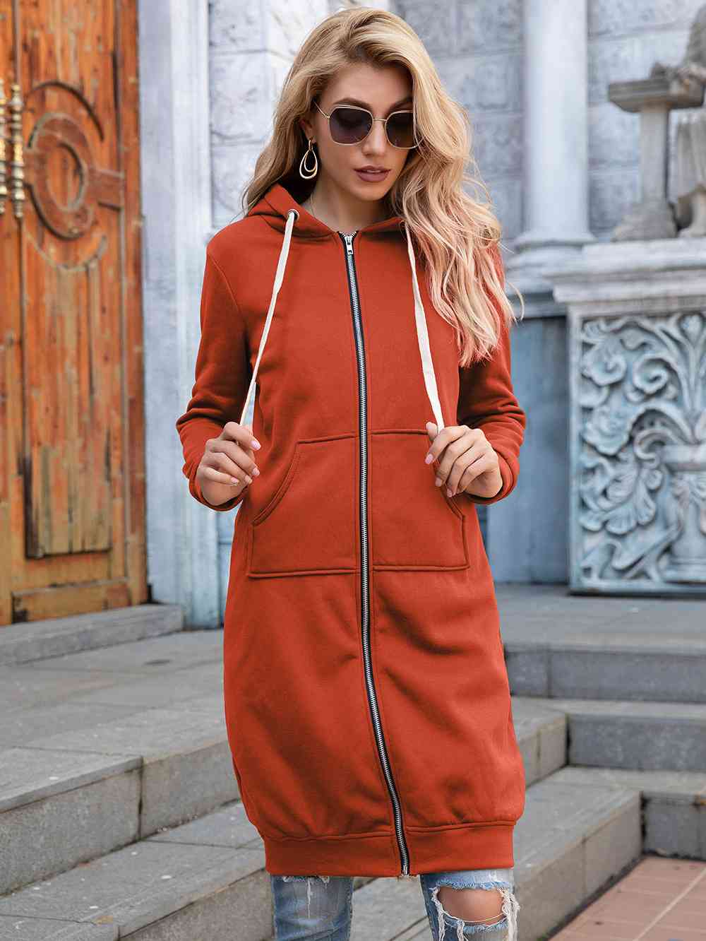 Manhattan Longline Hoodie