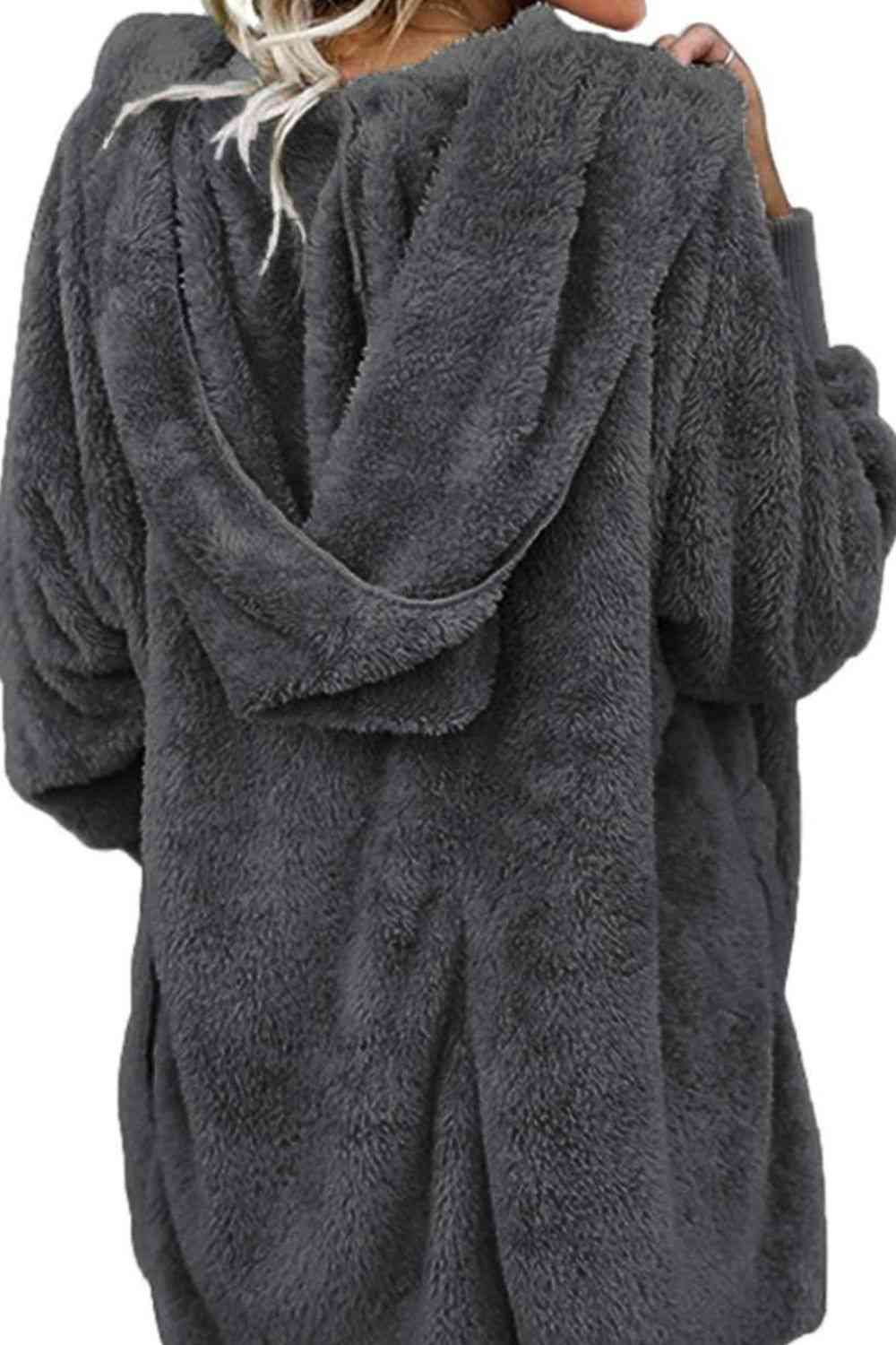 Teddy Hooded Jacket