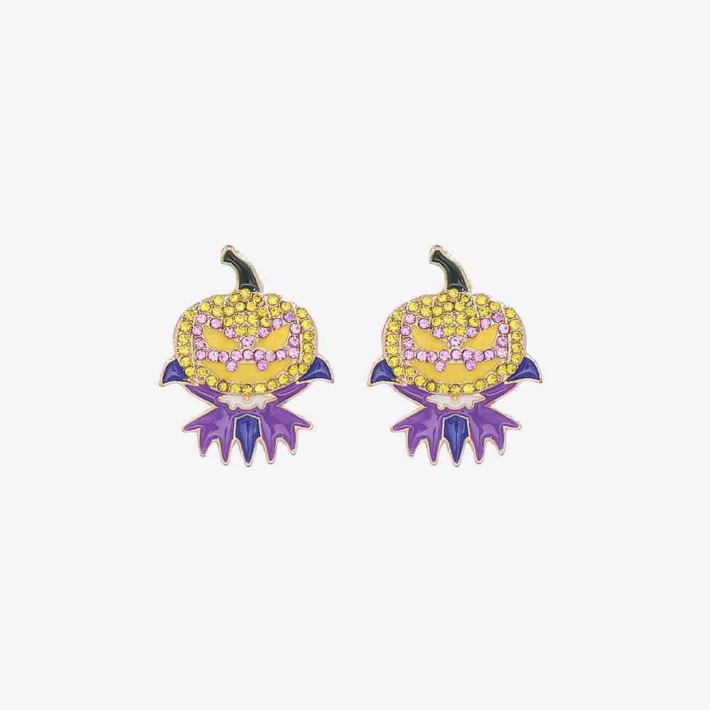 Demon Pumpkin Earrings