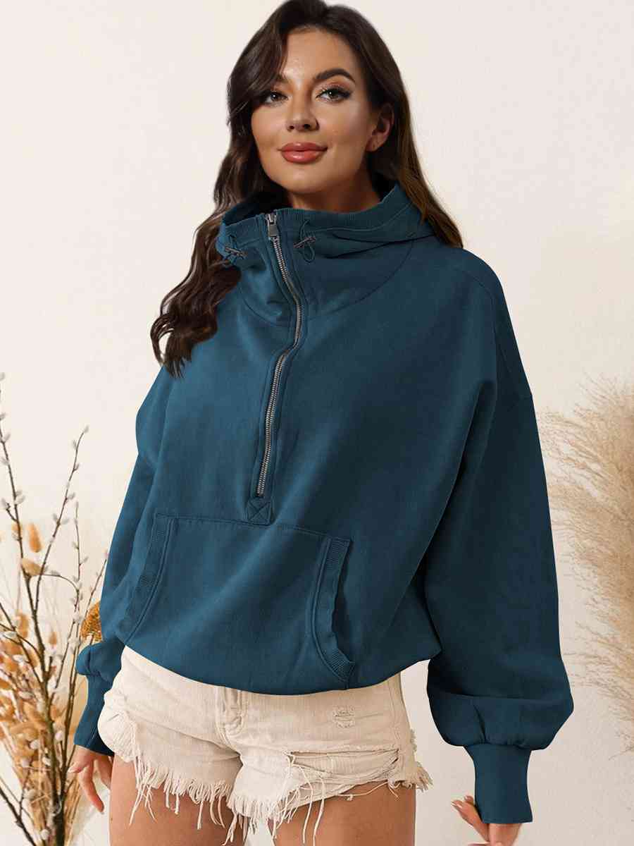 Dropped Shoulder Hoodie